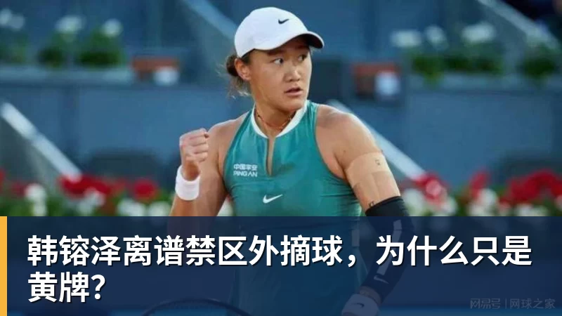 韩镕泽离谱禁区外摘球，为什么只是黄牌？